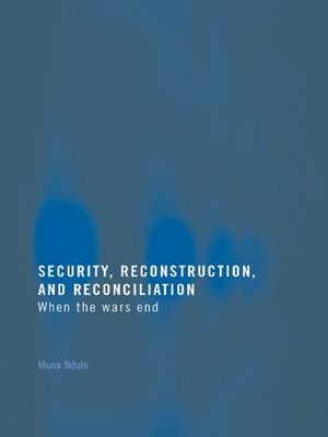 cover image of Security, Reconstruction, and Reconciliation